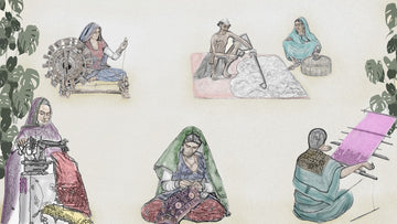 Indian sustainable clothing Industry Artisan.