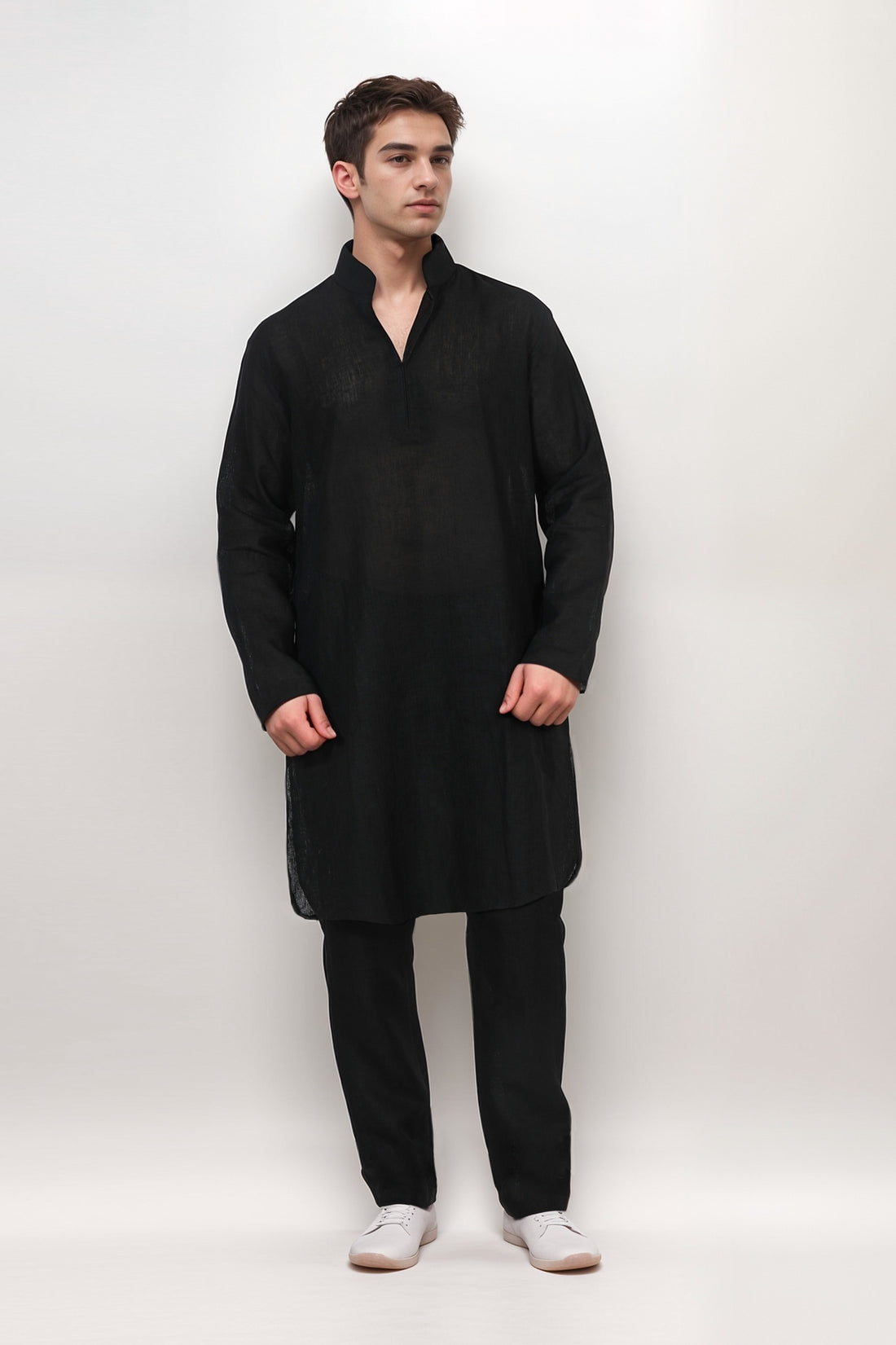 Silas- Men's Linen Kurta (Tunic)