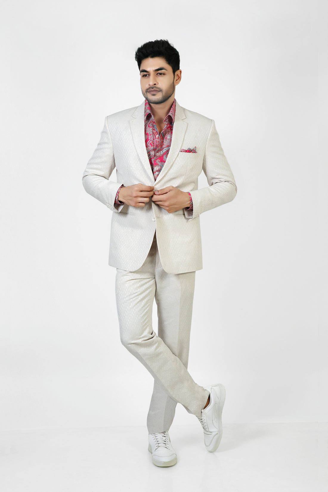 Tao- Men’s Linen jacquard blazer