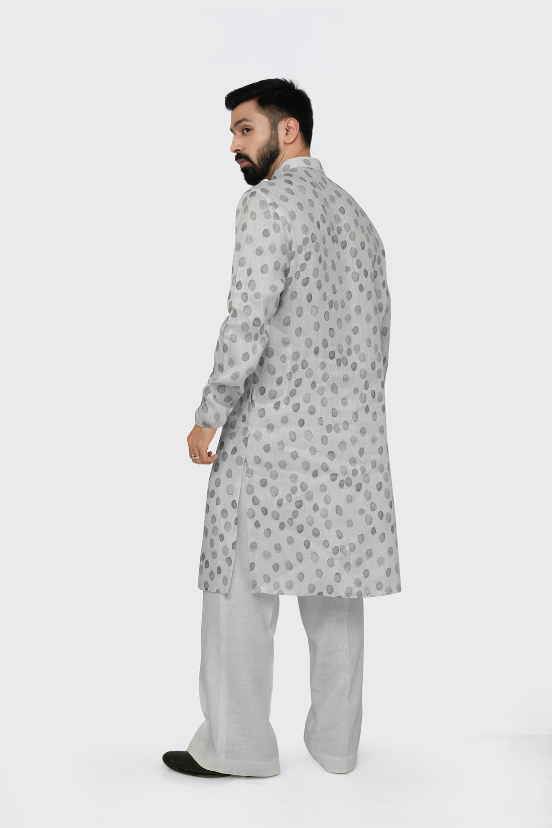 Pebble- Men's Hemp Kurta (Long Tunic)