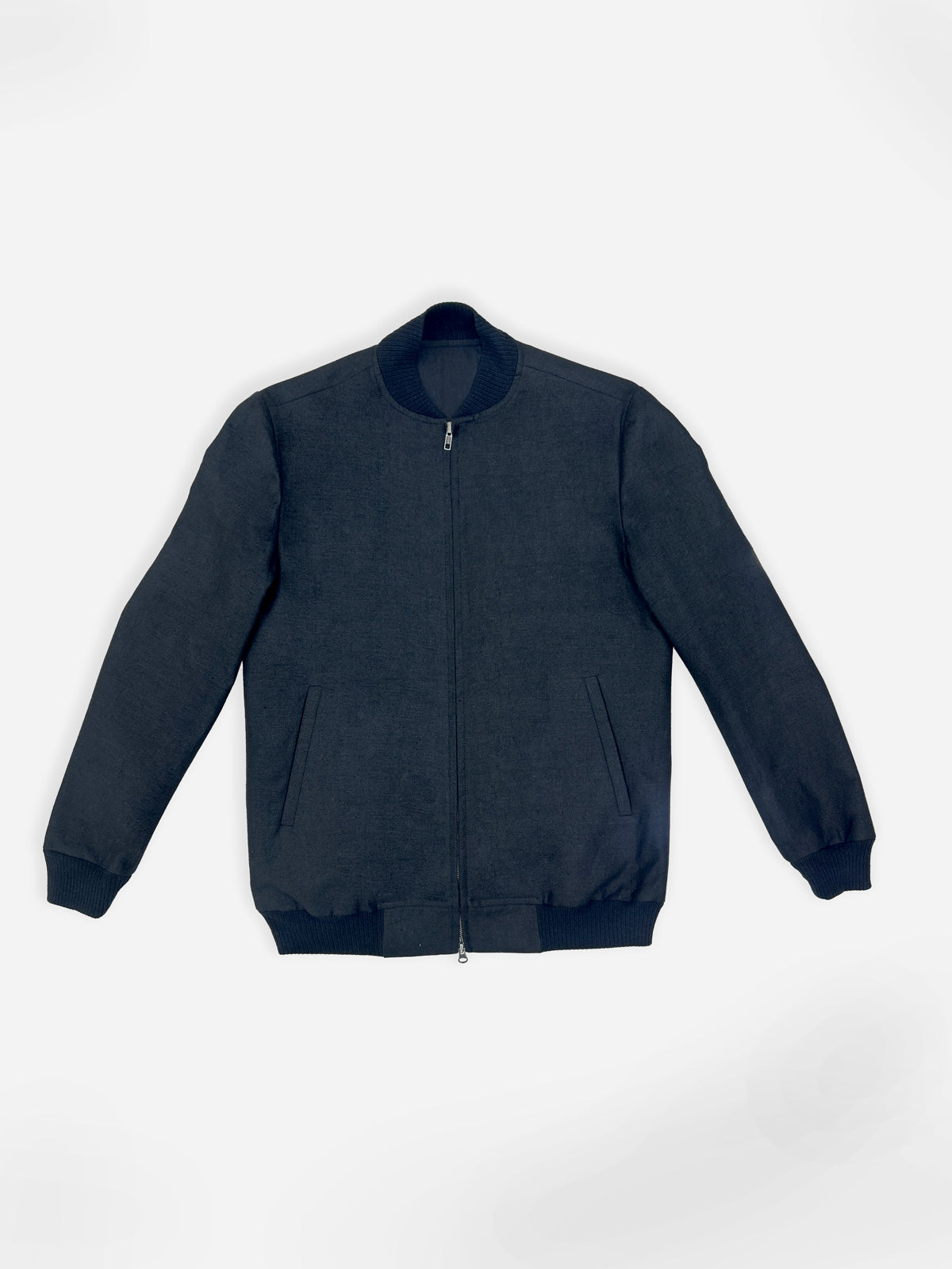 Blacke jacket on a white background