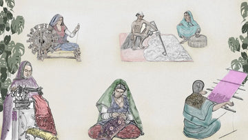 Indian sustainable clothing Industry Artisan.