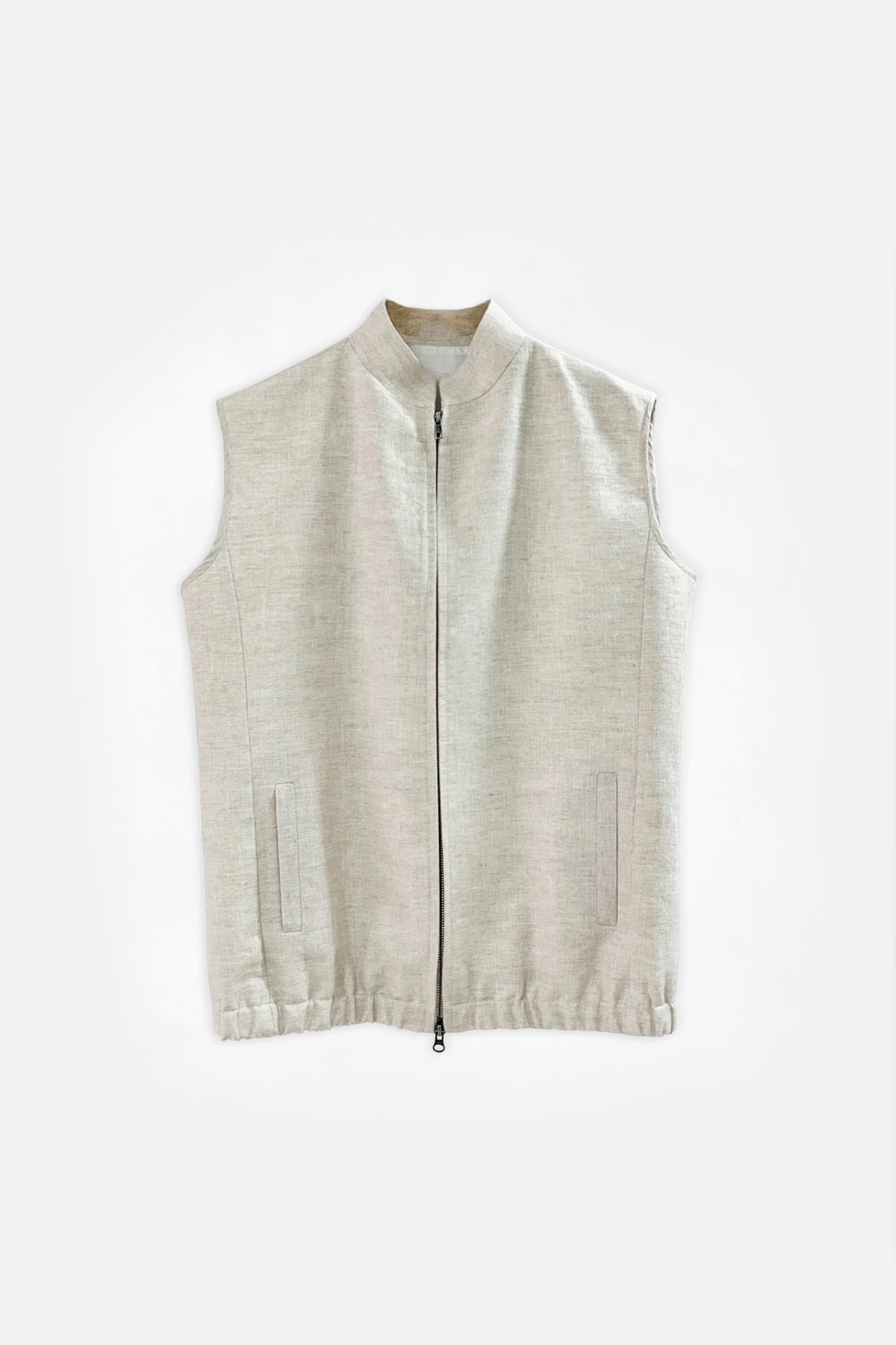 Nico- Uni-sex  linen vest