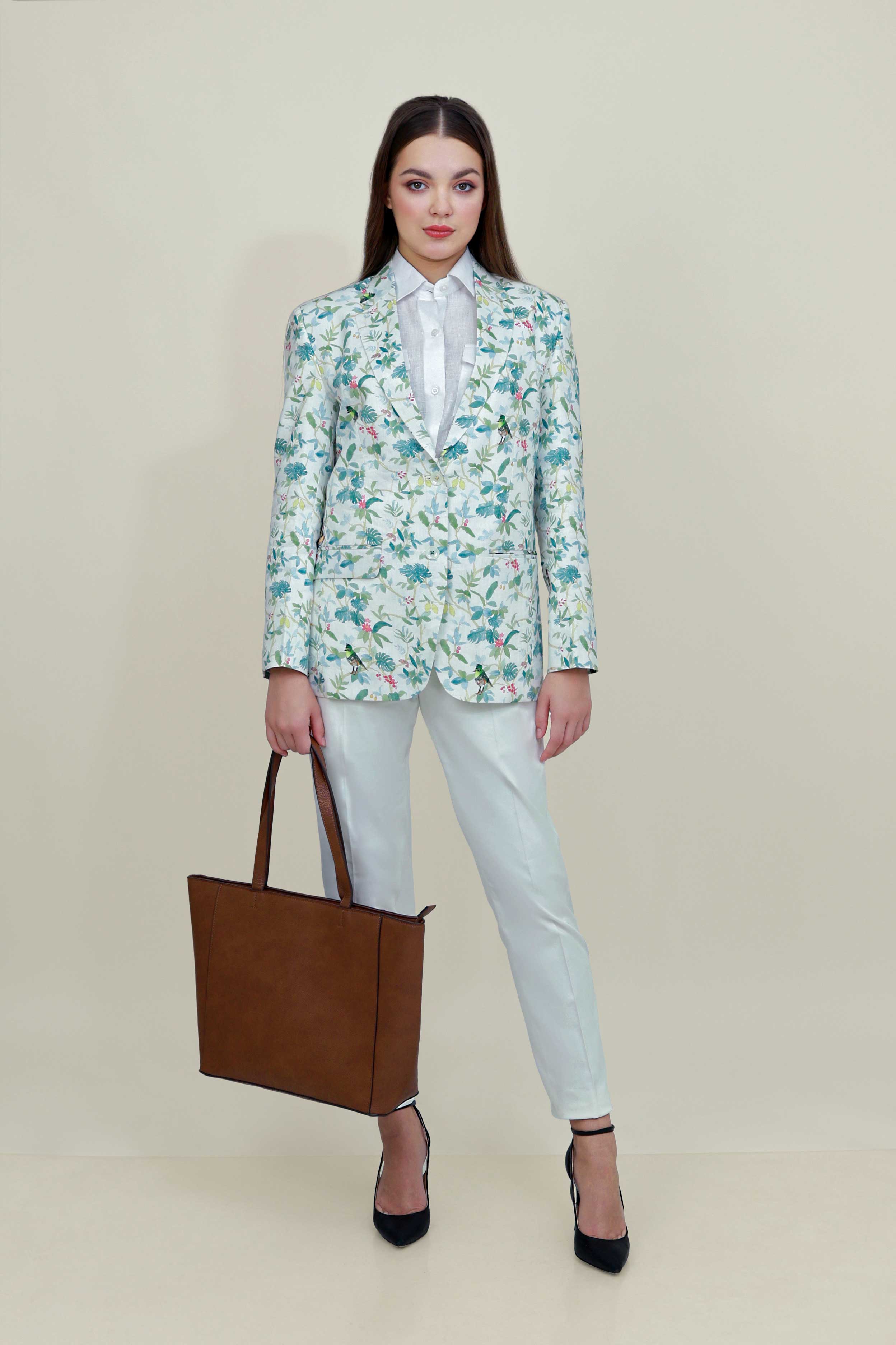 Grove - Women's Linen Blazer
