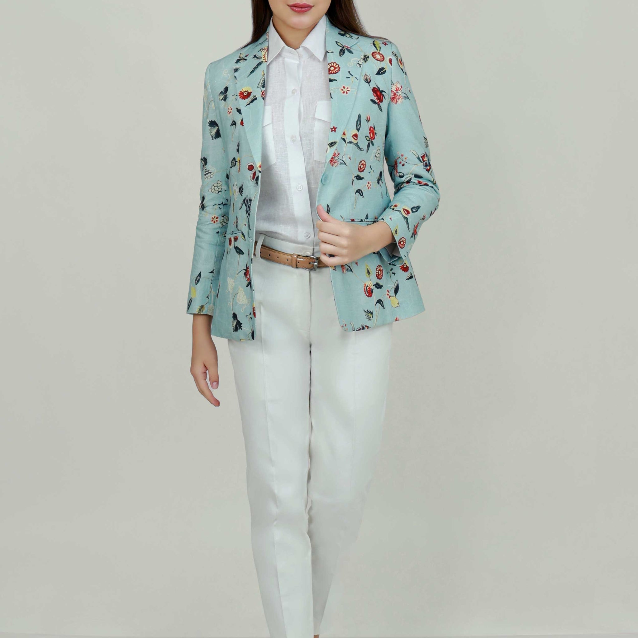 Ember - Women Linen Blazer