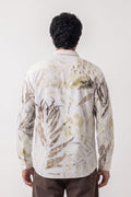 Neel-Cotton Eco-printed Shirt adamleaves