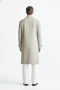 Oryn - Men's Linen Trench Coat adamleaves