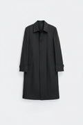 Oryn - Men's Linen Trench Coat adamleaves
