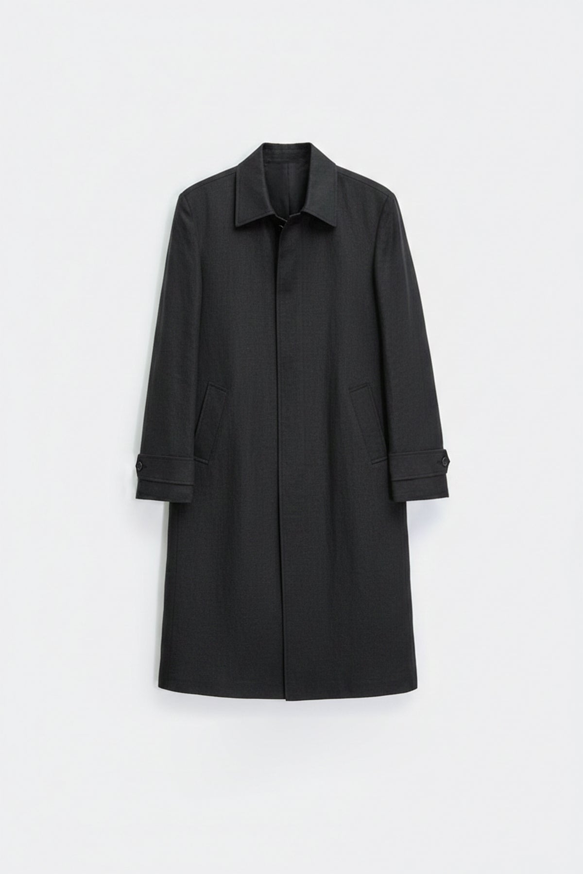 Oryn - Men's Linen Trench Coat adamleaves