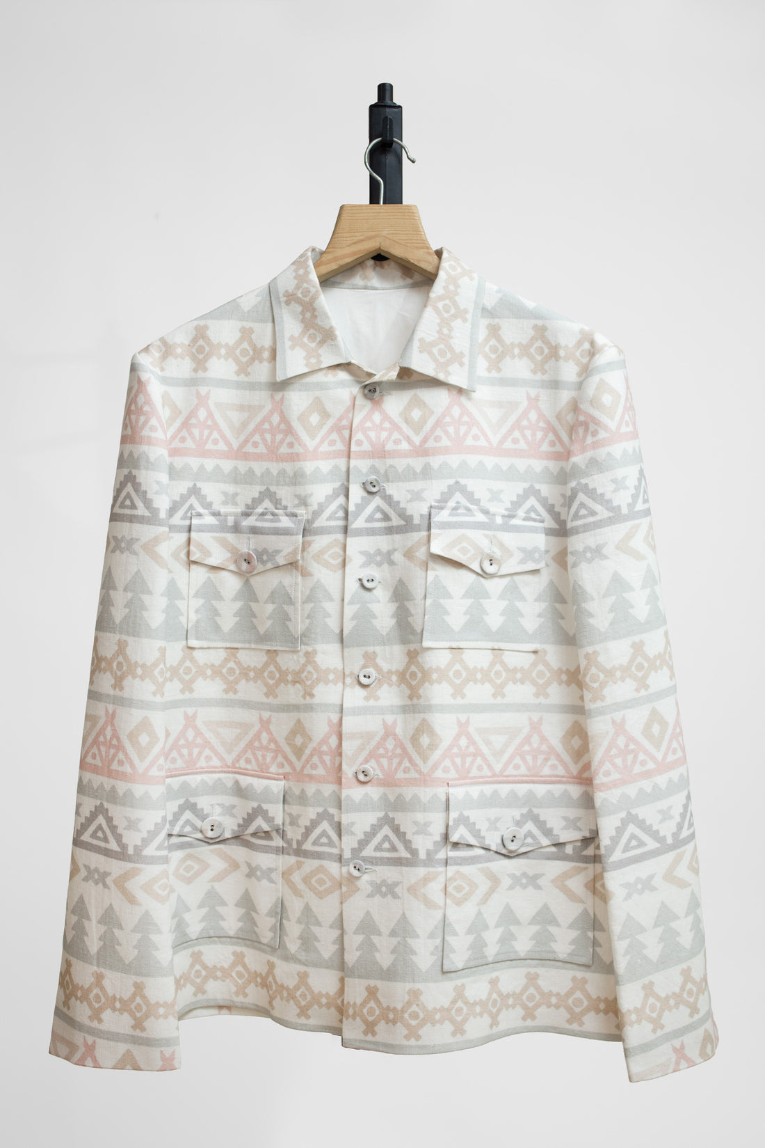 Zach- Men's Linen Jacket