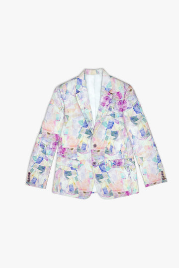 Theo- Hamp printed blazer