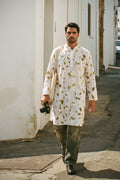 Tridal Hemp Eco-Printed Kurta adamleaves