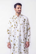 Tridal Hemp Eco-Printed Kurta adamleaves