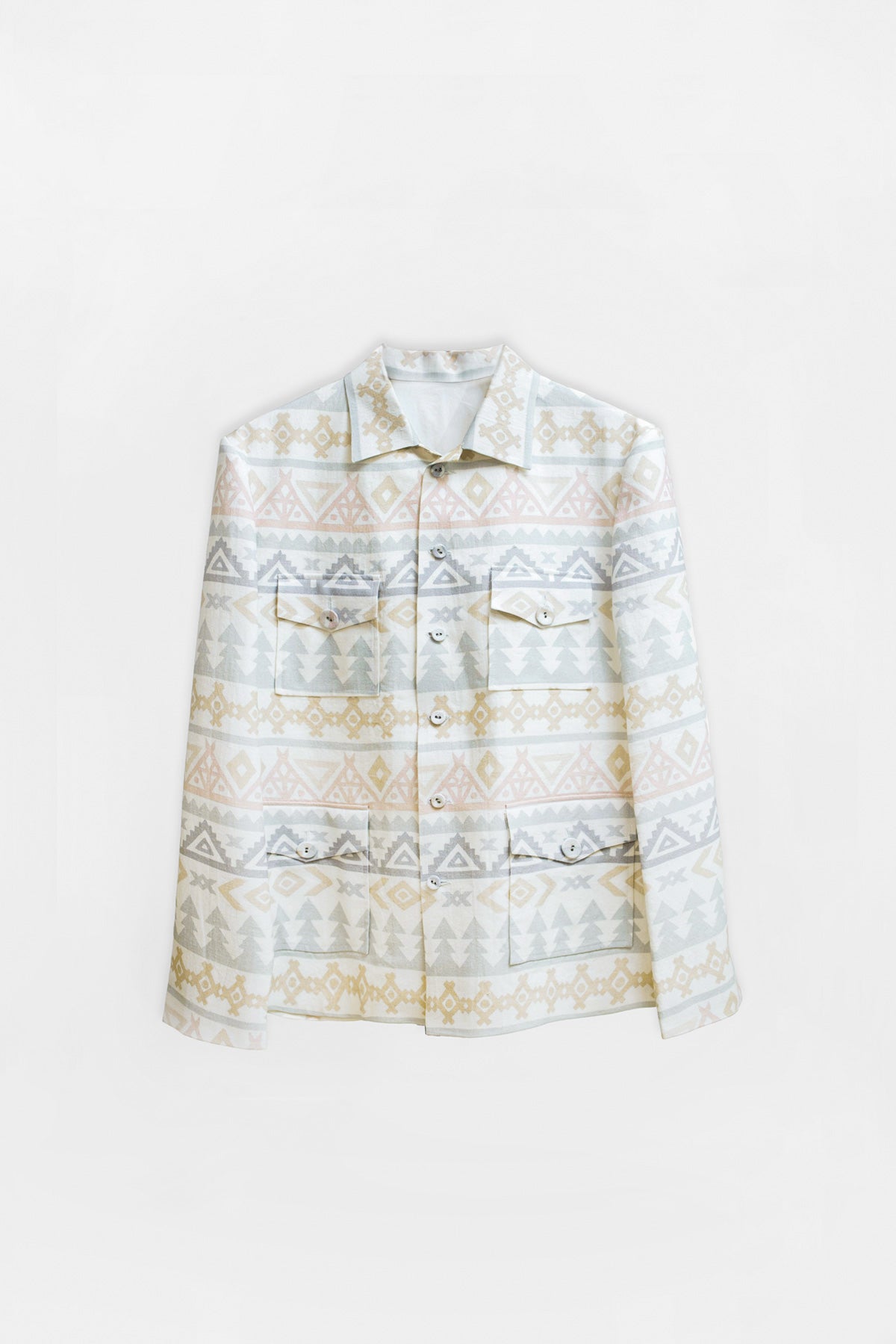 Zach- Men's Linen Jacket