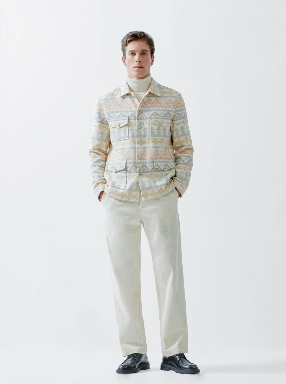 Zach- Men's Linen Jacket