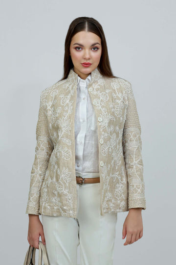 oak - Woman Linen jacket