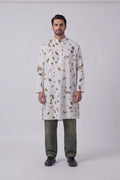 Tridal Hemp Eco-Printed Kurta adamleaves