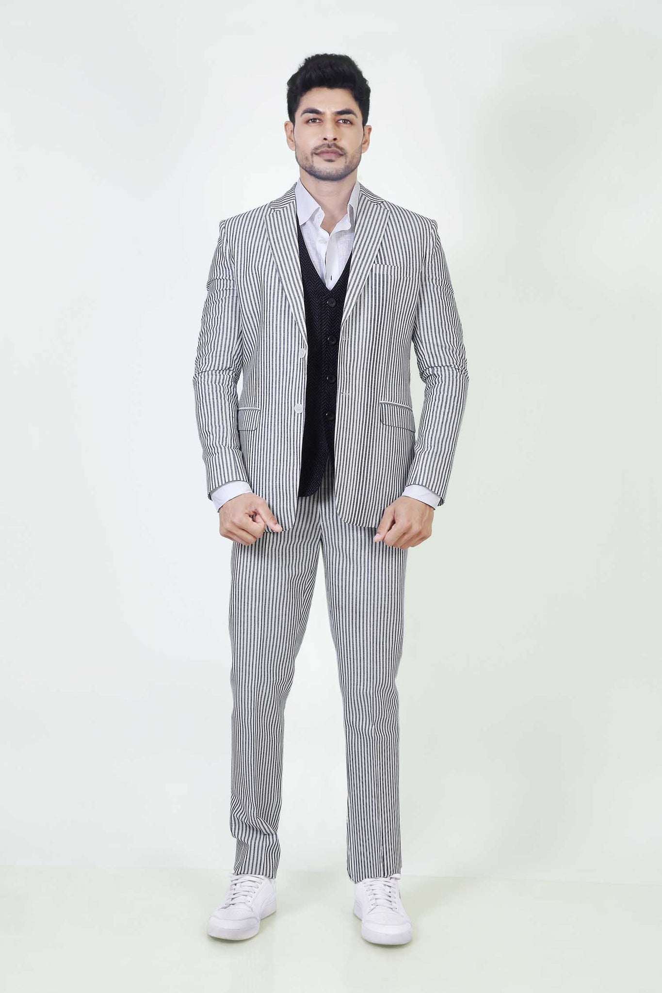 Zebo - Men’s Linen 40 Lea Blazer